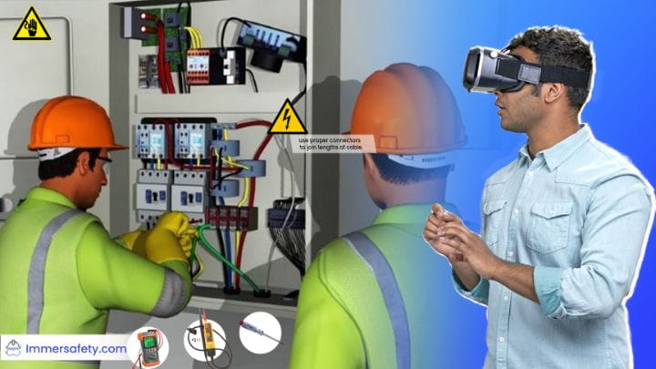 VR Optical Fiber Laying Safety Training