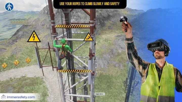 VR Work At Height Safety Training & Height Simulation Training